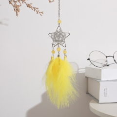 dream catcher keyring, colorful keychain