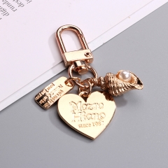 metal heart keychain, cool keychain,