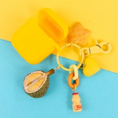 cute keychain, earphone box keychain