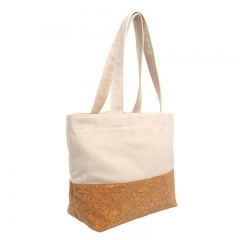 Canvas and cork shopping bags, canvas tote bags,reusable bags,shopper bags