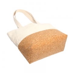 Canvas and cork shopping bags, canvas tote bags,reusable bags,shopper bags