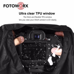 Camera Lens Raincoat Rain Cover Gear