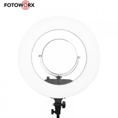 18 inch LED Ring Light with mirror for selfie photography