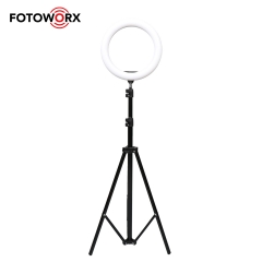Ring Light tripod set with sound card plate for live streaming