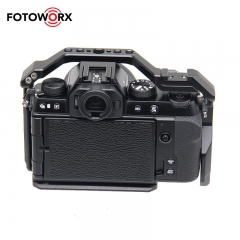 Black Metal Case Rig Camera Cage For Fuji X-S10