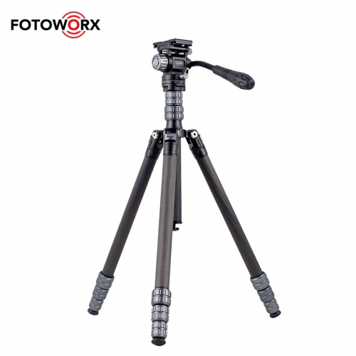 146cm Video Tripod with Fluid Pan Head