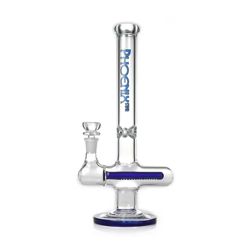 12-Inch Inline Perc Bong with Ice Catcher