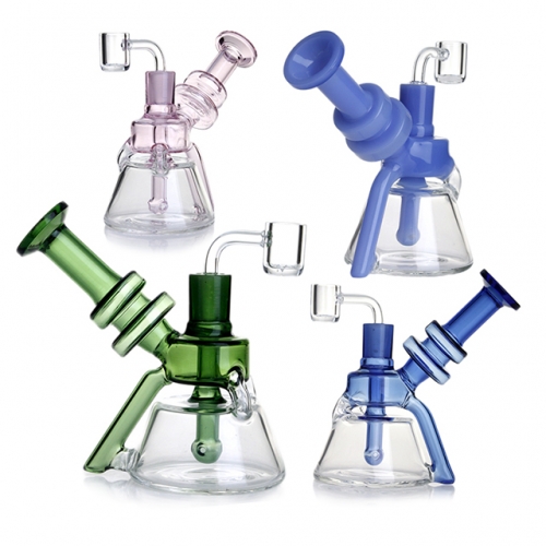 Phoenix Star 6.5 Inches Recycler Dab Rig with Showerhead Perc