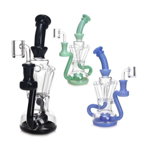 Phoenix Star 8.6 Inches Recycler Dab Rig with Showerhead Perc