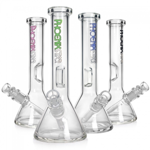 Phoenix Star 8.6 Inches Beaker Bong with Insert Slide