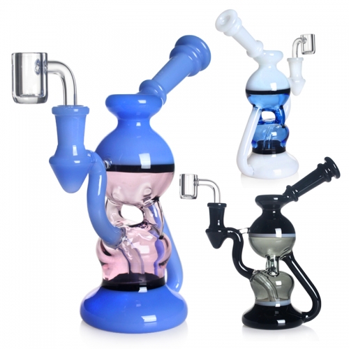Phoenix Star Recycler Dab Rig with 14mm Quartz Banger 7 Inches