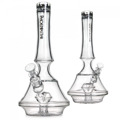 Phoenix Star Percolator Bong With Conical Fission Percolator 12.5 Inches