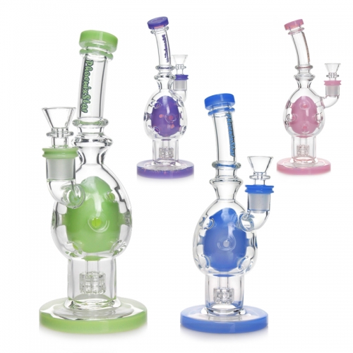 Phoenix Star Fab Egg Bubbler With Showerhead Perc 9.5 Inches