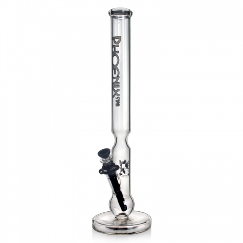 Phoenix Star Straight Tube Bong 19 Inches with Flat Base