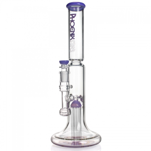 Phoenix Star 15 Inch Percolator Bong with Extensible 6 Arms Tree Perc