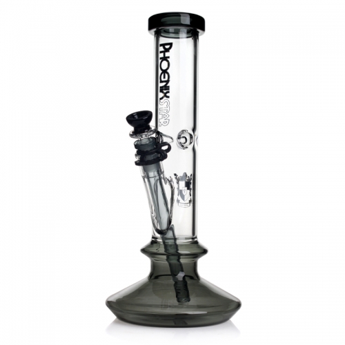 Phoenix Glass Long tube beaker bong 14 inch