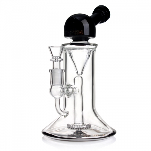 Phoenix Star Glass Small Recycler Bubbler With Showerhead Perc