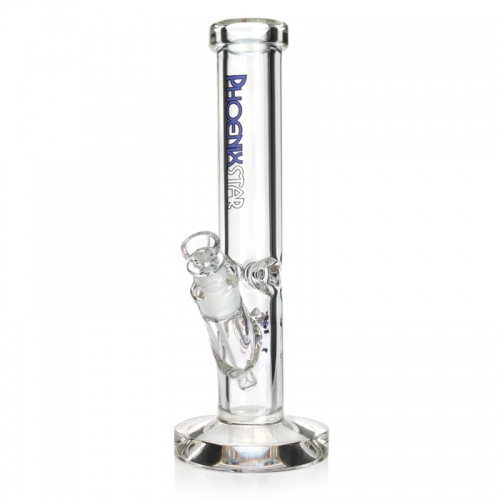 Phoenix 9mm Thick Glass Straight Tube Bong 12 Inch