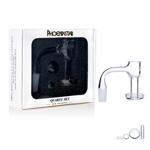 Phoenix Star Full Weld Terp Slurper Quartz Banger Set 14mm