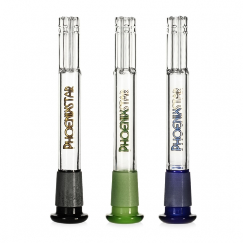 4" 4.7" 5.3" Diffused Downstem with 5 Arms Perc