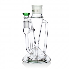 Modular Recycler Bong Base Bottom Part with Showerhead Perc Modular Recycler Bong Base Bottom Part with Showerhead Perc