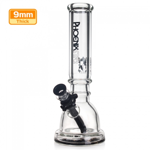 9mm Super Thick Beaker Bong 12"