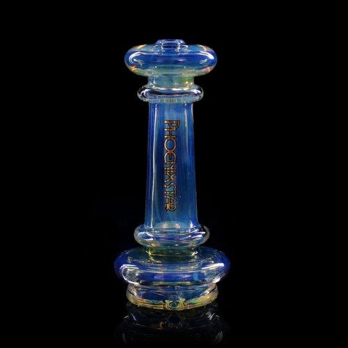 Puffco Peak Pro Top Glass Accessory with Silver Fumed Puffco Peak Pro Top Glass Accessory with Silver Fumed