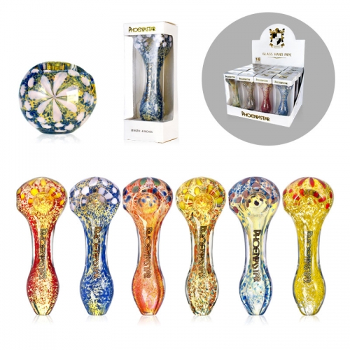 4.3" Vibrant Speckled Spoon Pipe 4.3" Vibrant Speckled Spoon Pipe