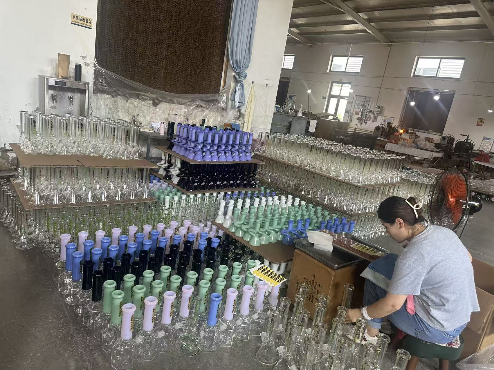 oem glass water pipes in phoenix star factory