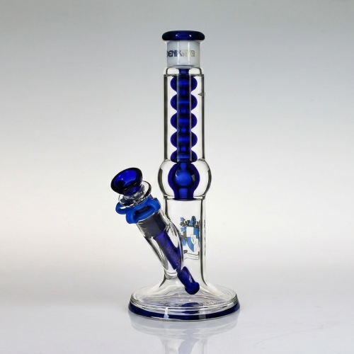 Freezable Glycerin Glass Straight Tube Bong10-Inch