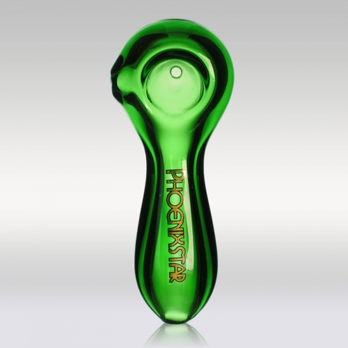 4" Thick Glass Spoon Pipe 4" Thick Glass Spoon Pipe
