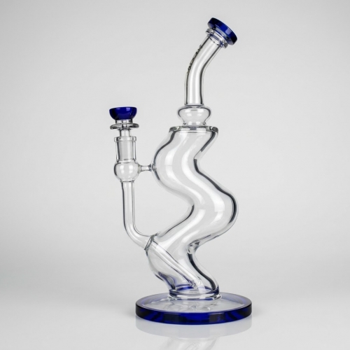7mm thick Glass Zig Zag Zong Bong 7mm thick Glass Zig Zag Zong Bong