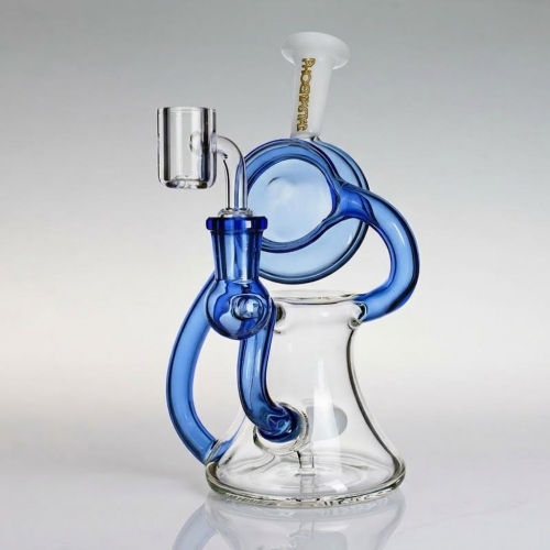 7.5" Dual-arm Recycler Rig with Showerhead Perc