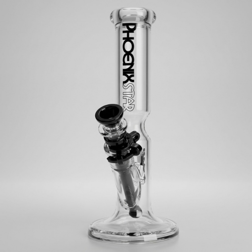 10" Straight Bong with Wide Base