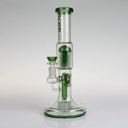 11.5“ Double Perc Beaker Bong