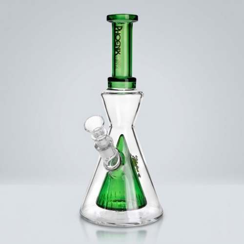 Dual Beaker Percolator Bong 10 Inches