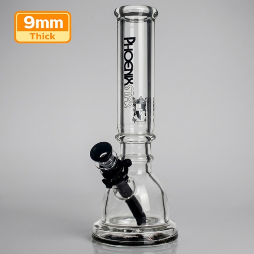 9mm Super Thick Beaker Bong 12"