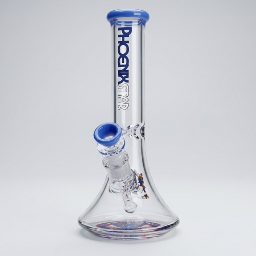Phoenixstar 10" Beaker Bong with Ice Catcher for Cool Summer Smoking