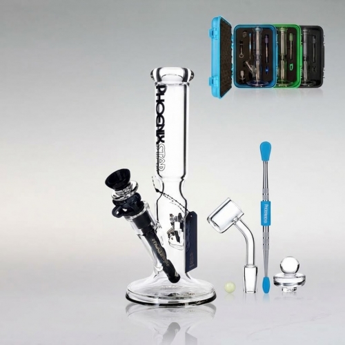 Dual Use Bong Dab Starter Kit with Bowl & Banger
