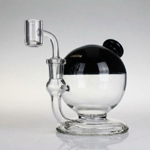 4.5" Mini Spherical Dab Rig with Honeycomb Perc