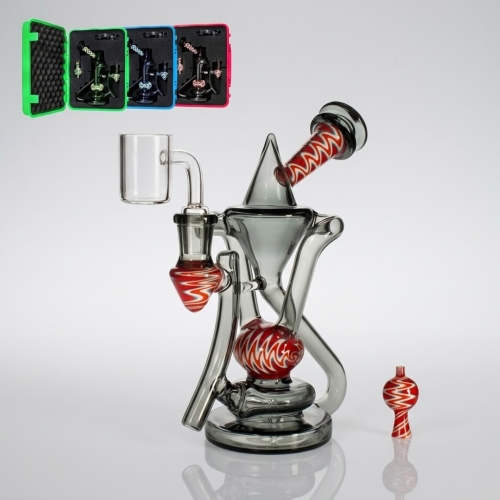 Recycler Dab Rig Travel Kit with Carb Cap