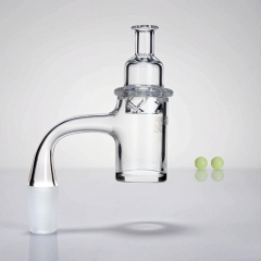 Phoenix Star 14mm Male Quartz Banger Set with Terp Pearl & Carb Cap Phoenix Star 14mm Male Quartz Banger Set with Terp Pearl & Carb Cap