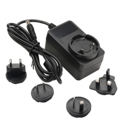 9V 0.5A interchangeable Plug Power Adapter