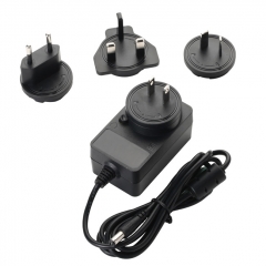 9V 0.5A interchangeable Plug Power Adapter