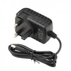 9V 0.5A UK Plug Power Adapter