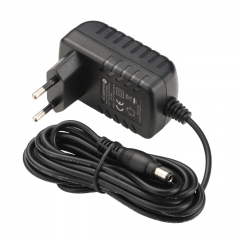 15V 0.5A EU Plug Power Adapter