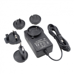 Detachable plug 18V 2.5A AC Adapter