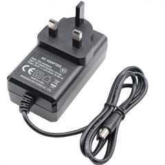 UK Plug 24V 2A Power Adapter