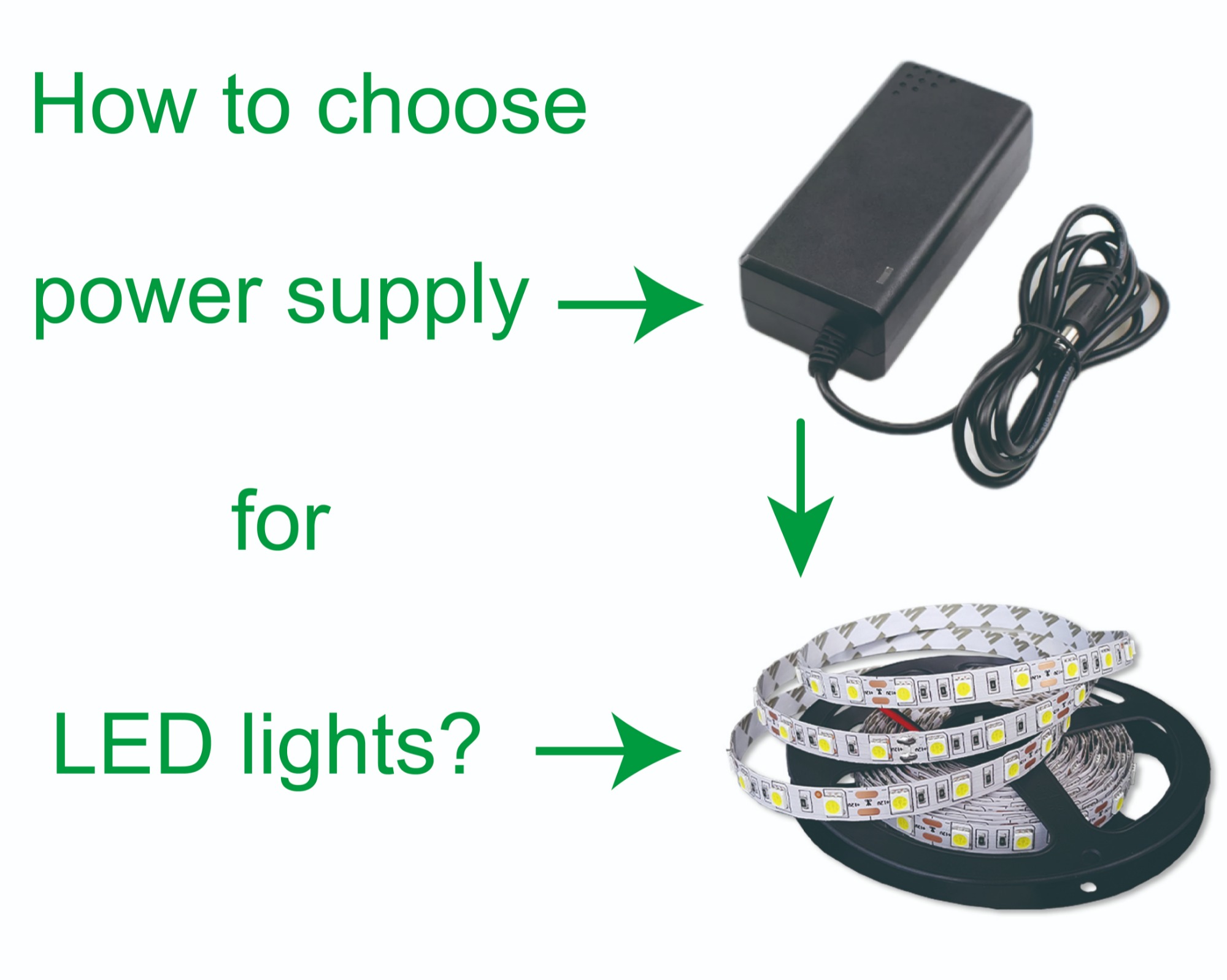 How to choose a led power supply for LED lights?