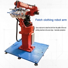 Fetch clothing robot arm
